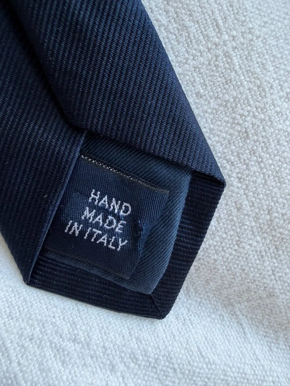 Men's Polo Ralph Lauren Silk Repp Narrow Navy Tie